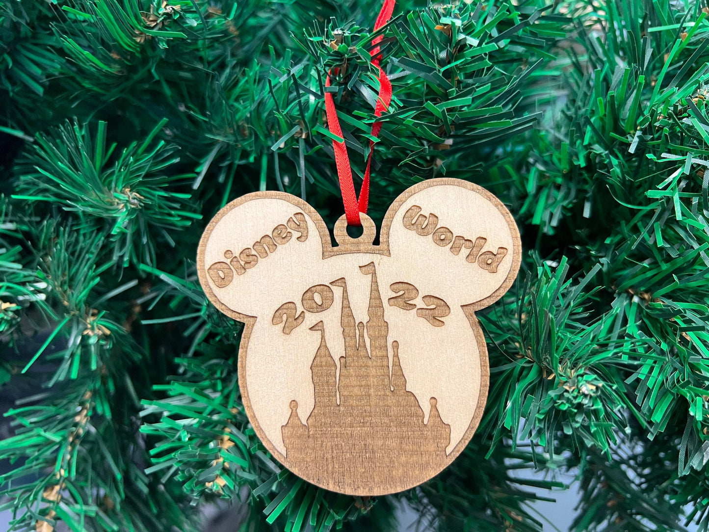 Mickey Mouse Castle Ornament