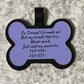 Pastel Colored Silicone Pet ID Tag Double Sided